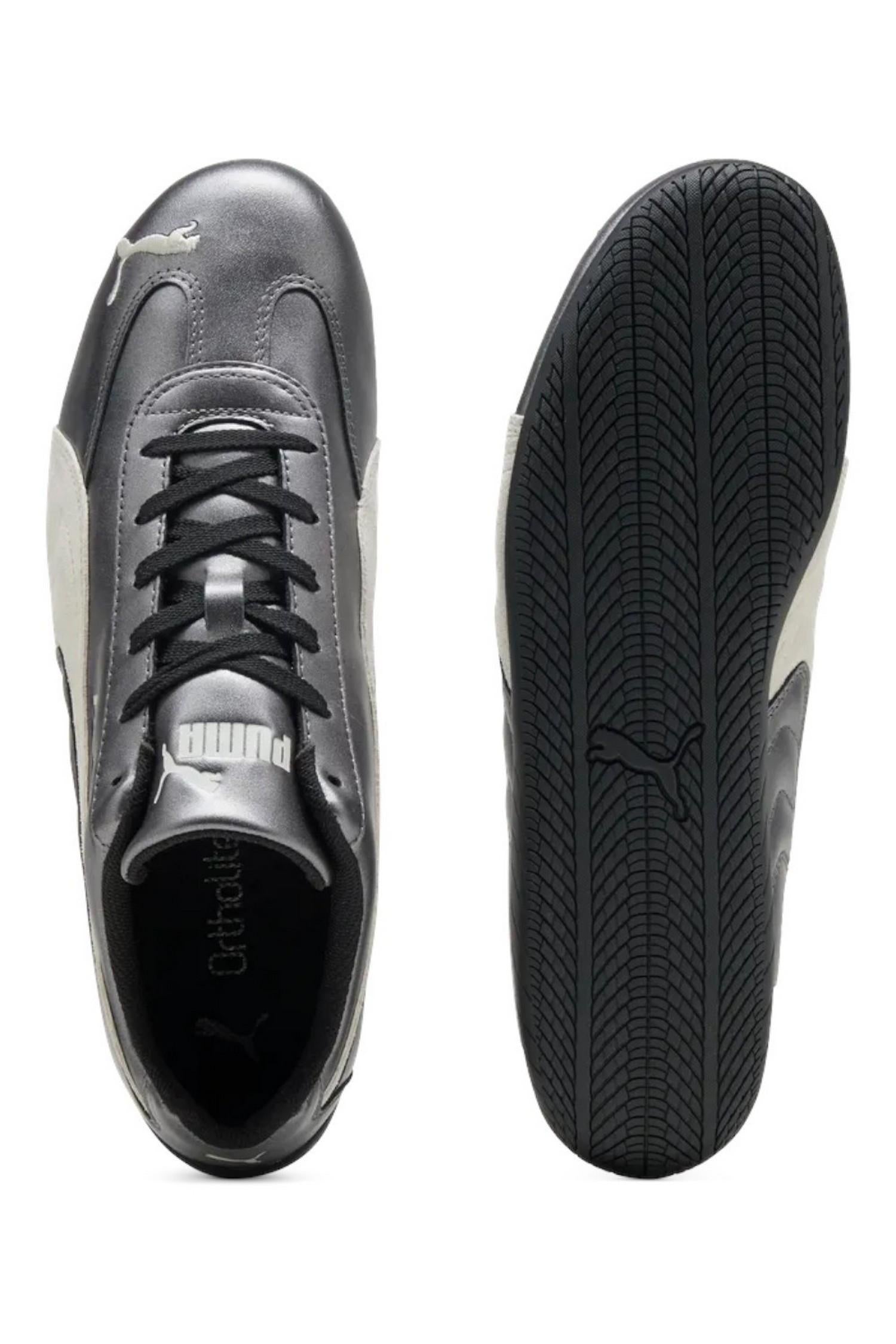 sneakers donna speedcat metallic argento 