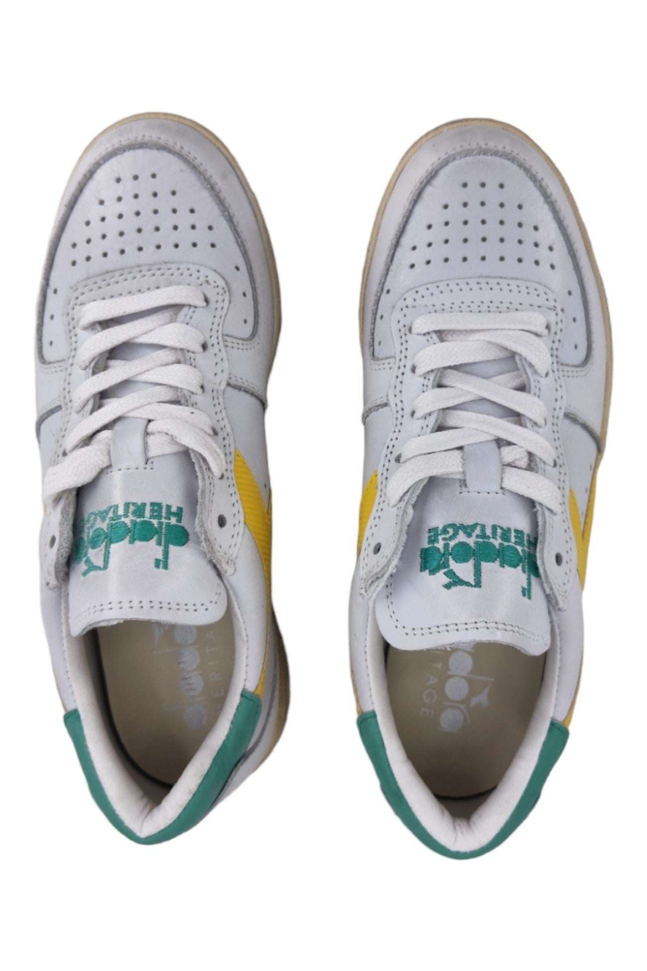 Sneakers Bianco/giallo/turchese 