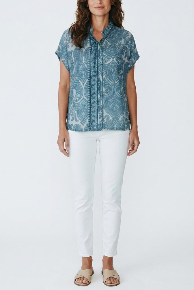 camicia fantasia cachemire 