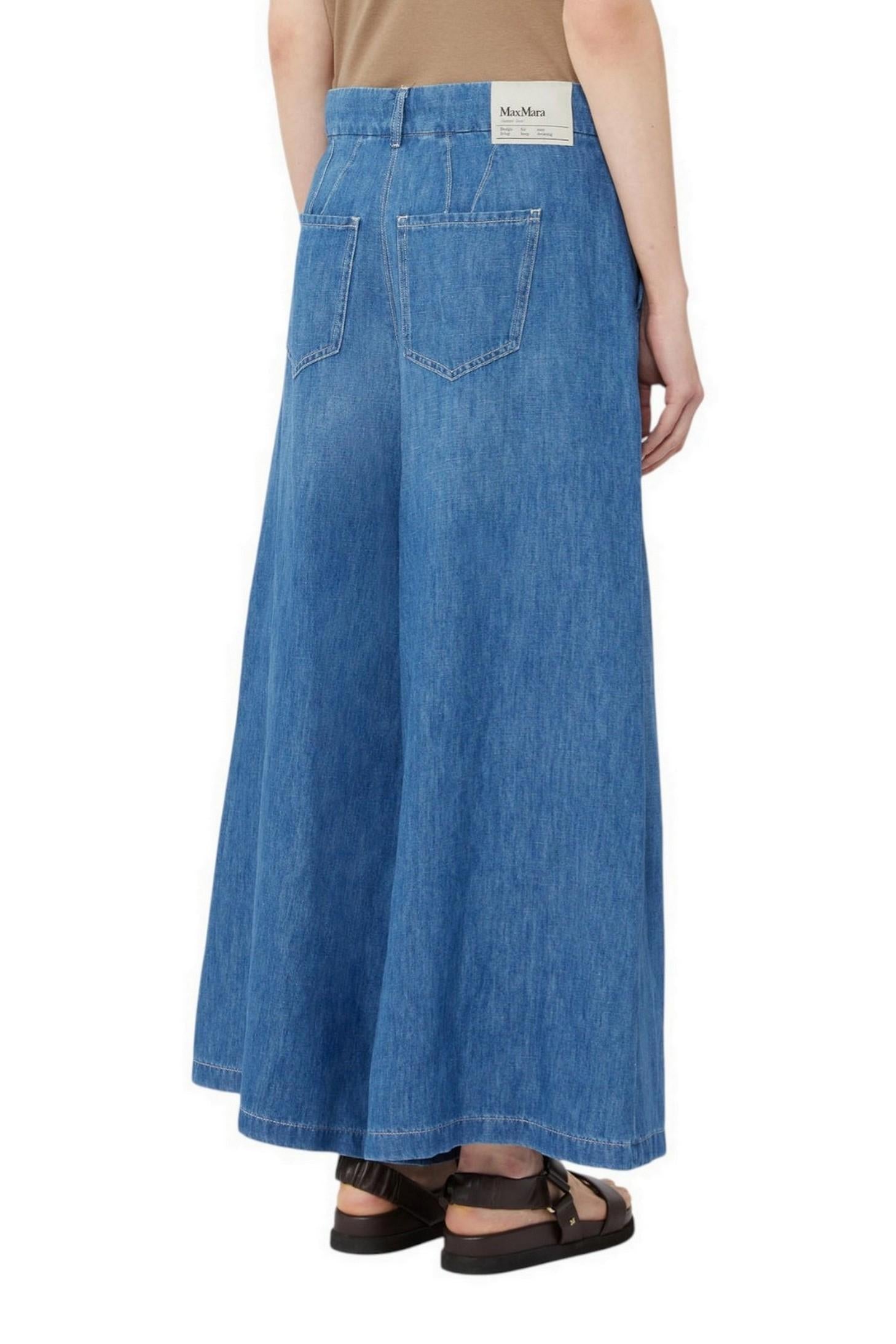 jeans donna nastro denim medio 