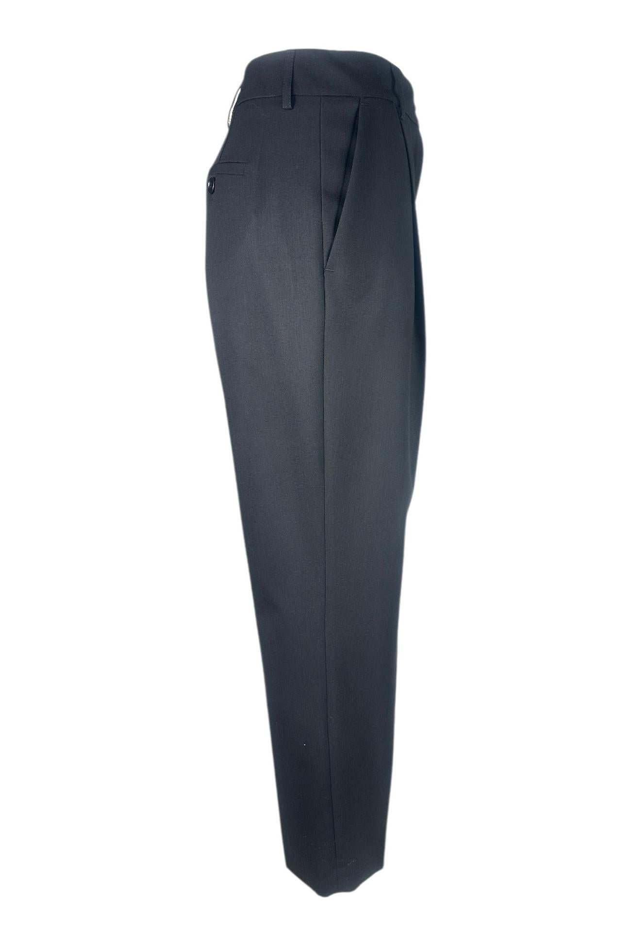 pantalone donna baloon nero 