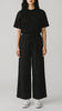 pantalón para mujer en lino negro Ralph Lauren