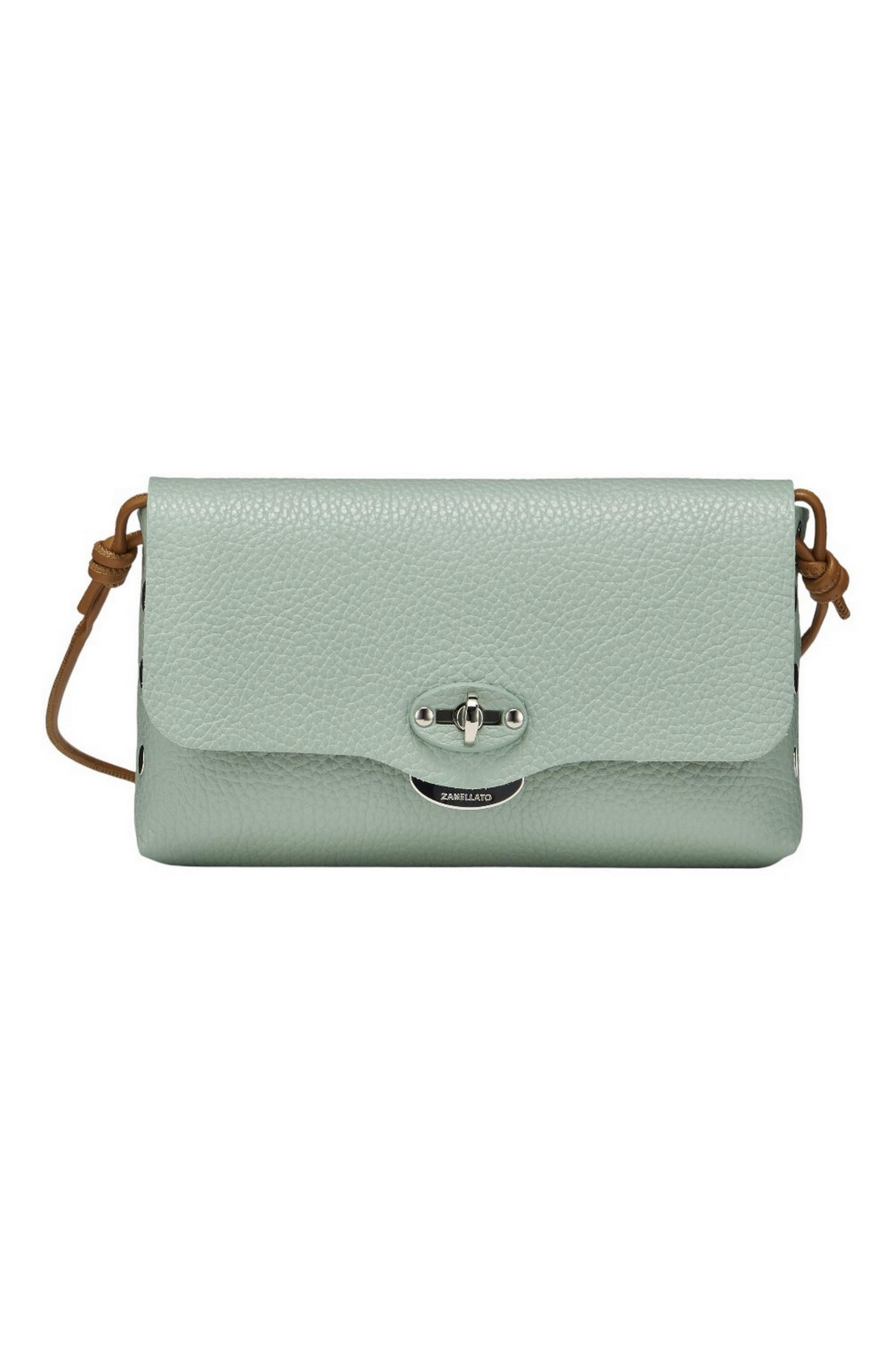 tracollina donna lettera in pelle daily acqua 