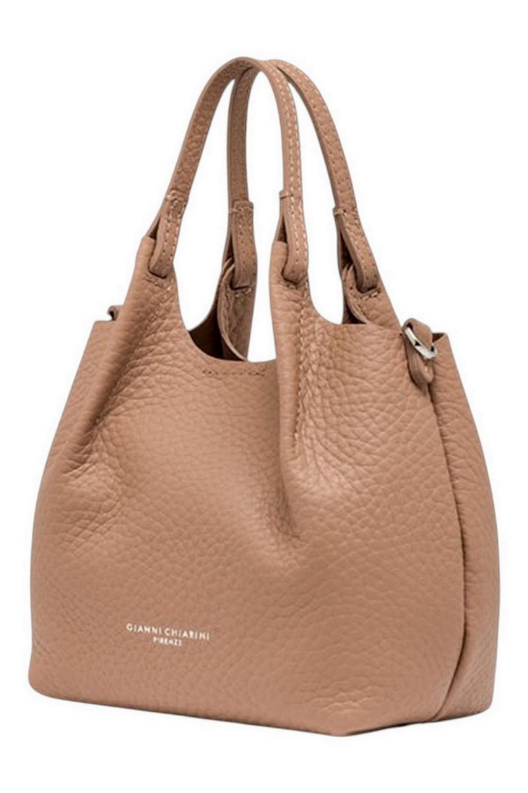borsa donna dua piccola in pelle tortora 