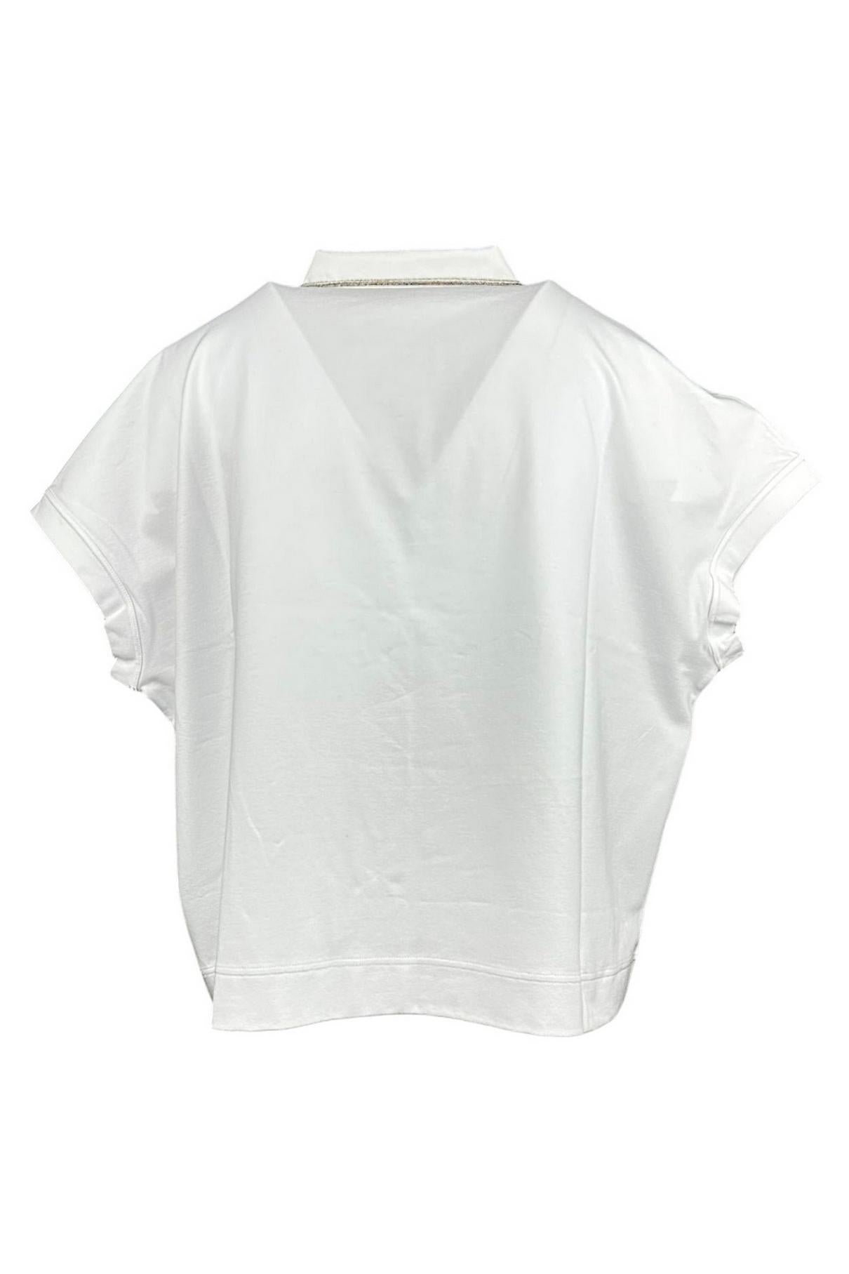 Polo donna bianco 