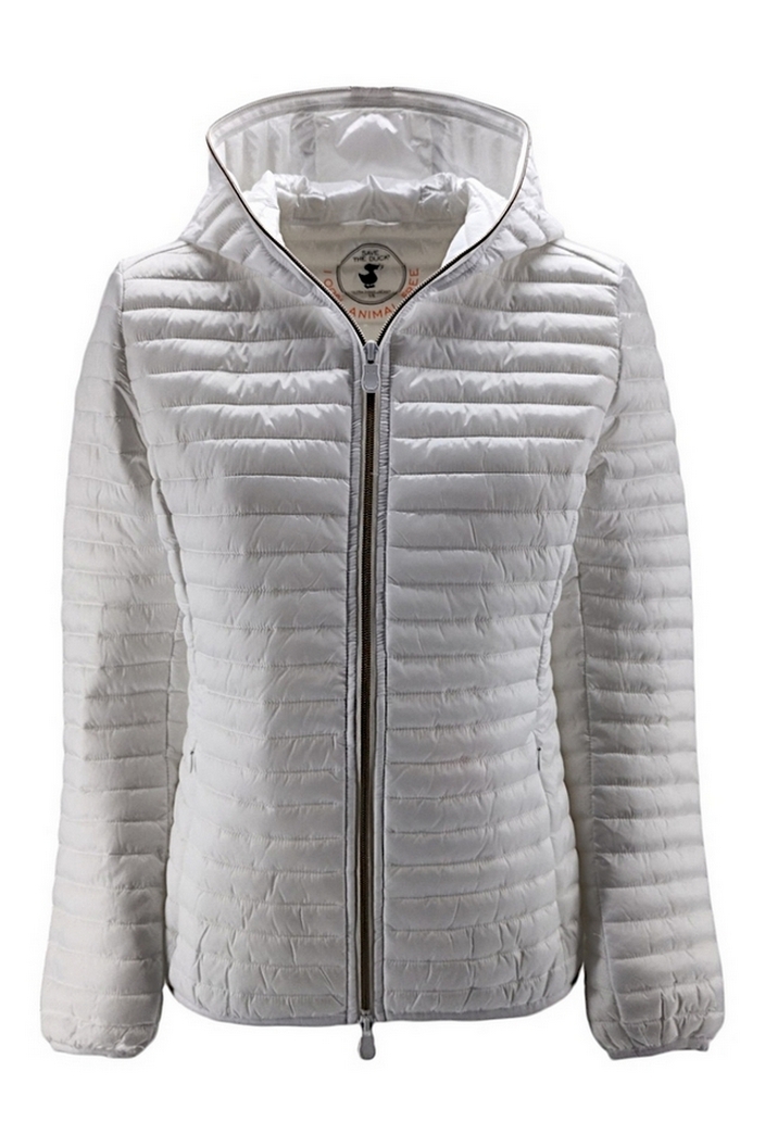 Puffer Coat Piumino Save The Duck Grigio Women's Down Jacket Save