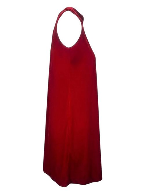 abito donna in velluto rosso 1-One | GG81-109027