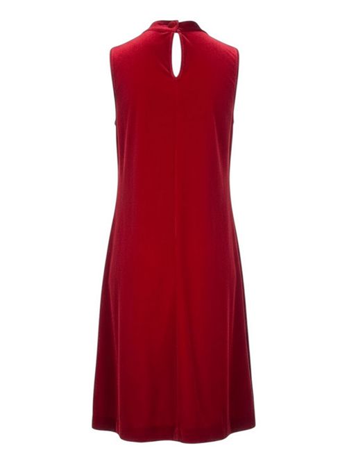 abito donna in velluto rosso 1-One | GG81-109027