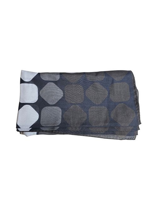 sciarpa donna quadrato geometrico marrone Altea | 023302
