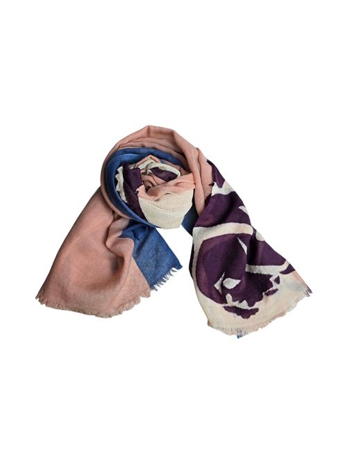sciarpa donna fiori e perline bordeaux Altea | 05013