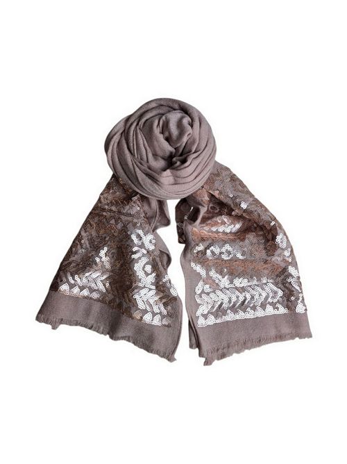 sciarpa donna con paillettes rosa Altea | 05034