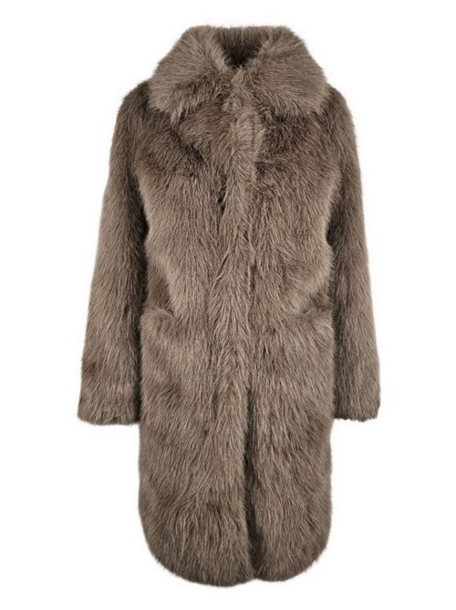 ecopelliccia donna lunga castagna Bomboogie | CW9192-FRL5172