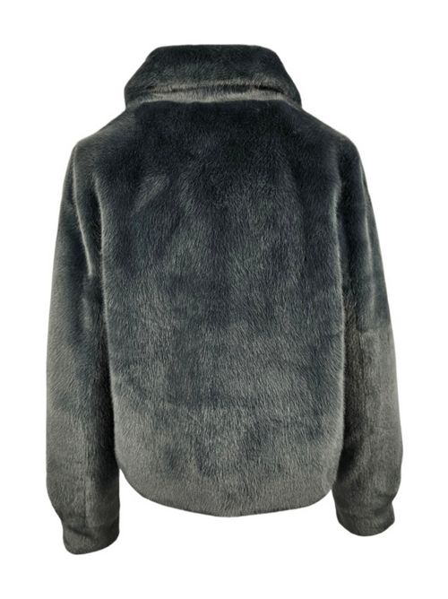 ecopelliccia donna corta militare Bomboogie | JW8683-FSB5307