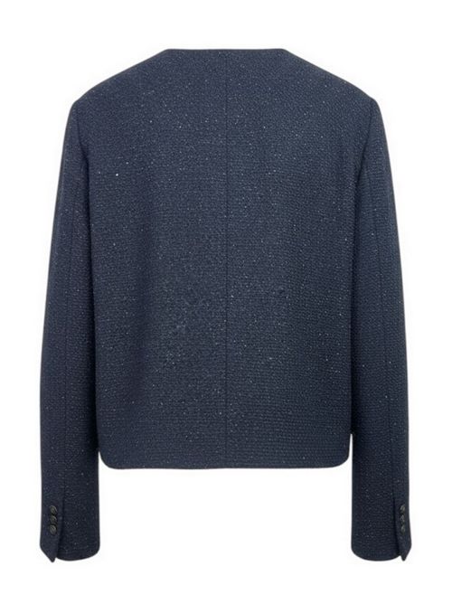 giacca donna blu modello chanel Circolo 1901 FD3752 0001 Biba's