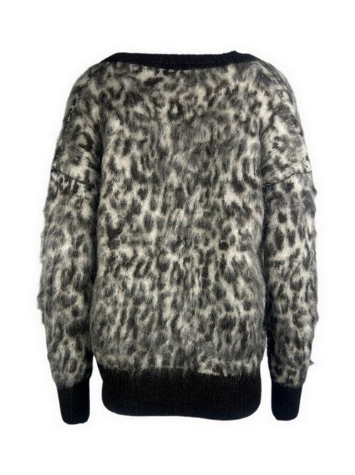 cardigan donna over maculato D.EXTERIOR | 6127220