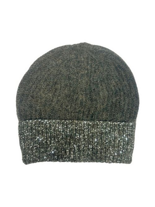 cappello donna verde con paillettes D.EXTERIOR | 6130417