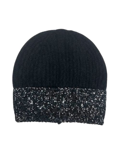 cappello donna marrone con paillettes D.EXTERIOR | 6130420