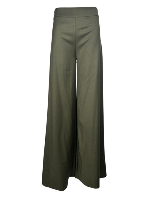 pantalone donna largo in flanella tecnica militare D.EXTERIOR | 6175417
