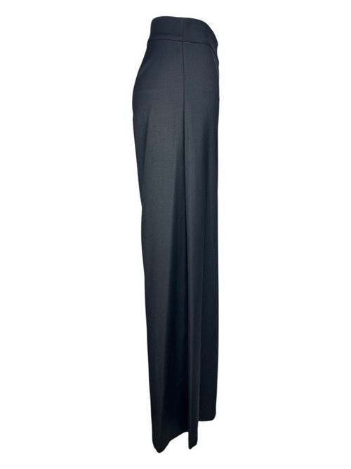 pantalone donna largo in flanella tecnica nero D.EXTERIOR | 617542