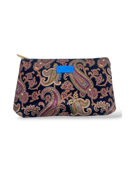 trousse  fantasia cachemire blu e bordeaux ETRO | 156952