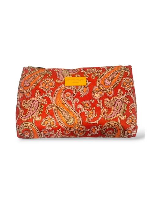 trousse fantasia cachemire rosso ETRO | 156956