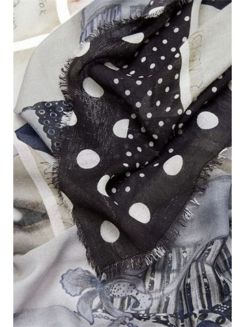 sciarpa donna museo dei tessuti di Prato Faliero Sarti TOP MODEL