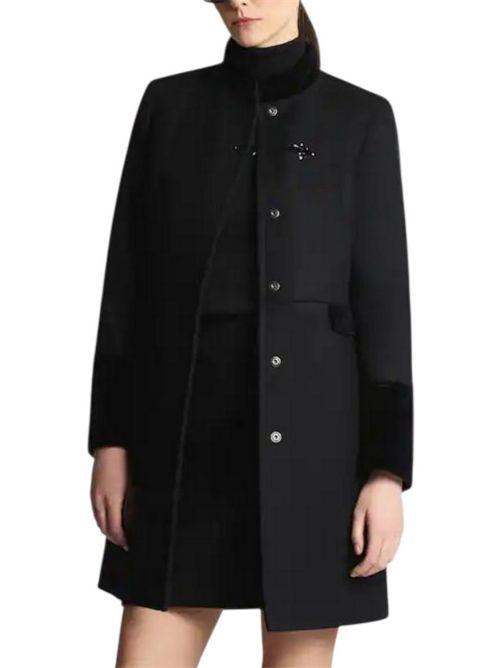 Cappotto in Panno di Lana nero Fay | NAW50513130-SGLB999
