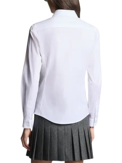 Camicia donna Slim in Popeline Stretch bianco Fay | NCWA151565S-ORMB001