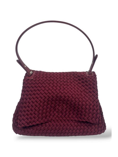 postina donna intrecciata bordeaux Fez | 9231BORDEAUX