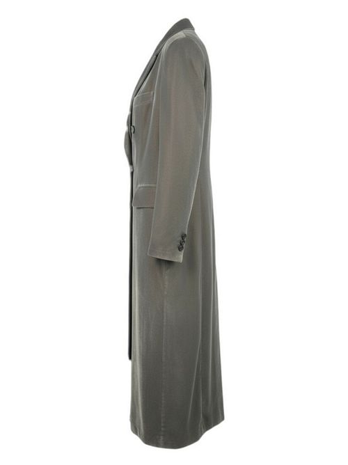 cappotto donna in velluto grigio Gnossienne | 2134/C3-4299128
