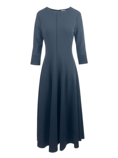 abito donna in crepe neto Gnossienne | 2573-2474NERO