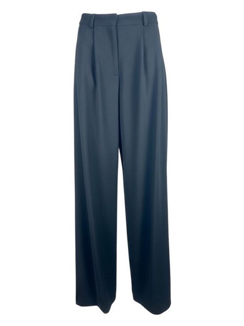 pantalone donna con doppie pinces nero Gnossienne | 2974/B-4341036