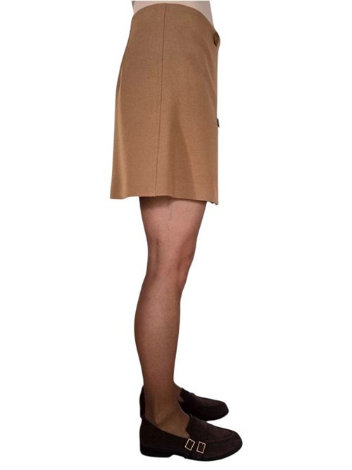 minigonna donna cammello Gnossienne | 4338-26080718