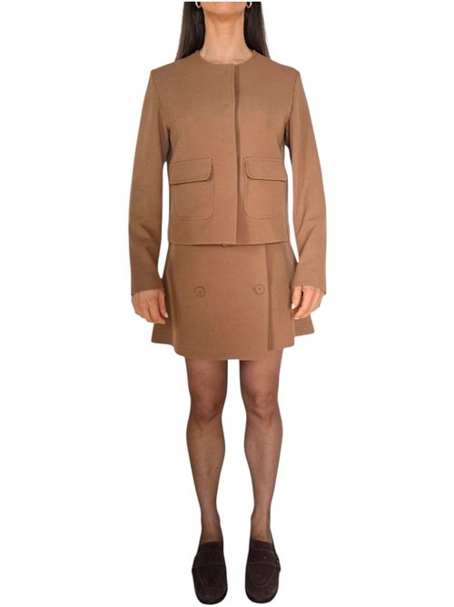 giacca donna chanel cammello Gnossienne | 4340-26080718
