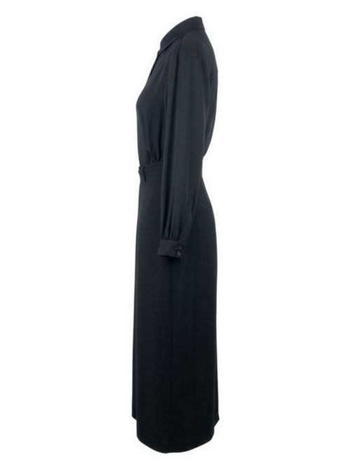abito donna a camicia nero Gnossienne | 4492-4341036