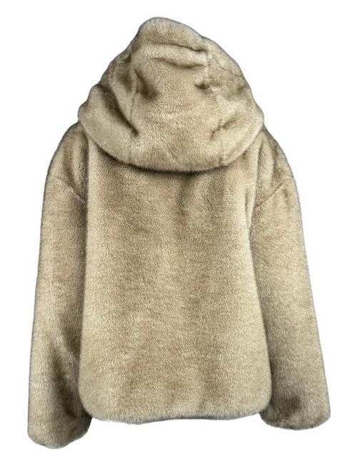 ecopelliccia donna bomber liscio sabbia Herno | GI000318D-127391985