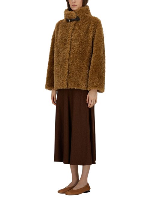 ecopelliccia donna cappa ricciolo caramello Herno | GI000331D-124212000