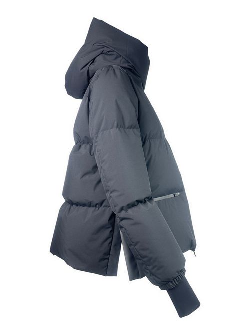 piumino donna over nero Herno | PI00245D-128409300