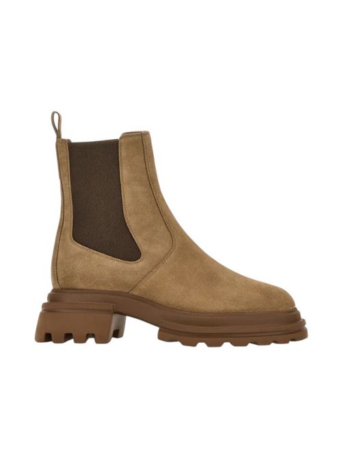 Chelsea Ankle Boots donna 10-Storey beige Hogan | HXW6740FM0IBYEC414