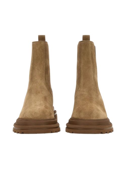 Chelsea Ankle Boots donna 10-Storey beige Hogan | HXW6740FM0IBYEC414