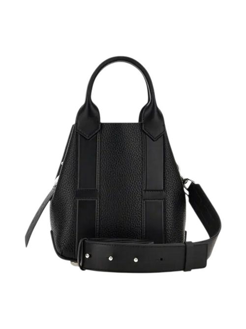 Borsa shopping donna script piccola nero Hogan | KBW01OA0100UH9B999