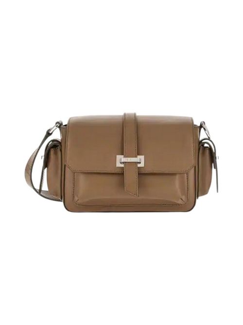 borsa donna flap bag piccola tortora Hogan | KBW01RI0200TZPC414