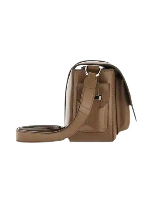 borsa donna flap bag piccola tortora Hogan | KBW01RI0200TZPC414
