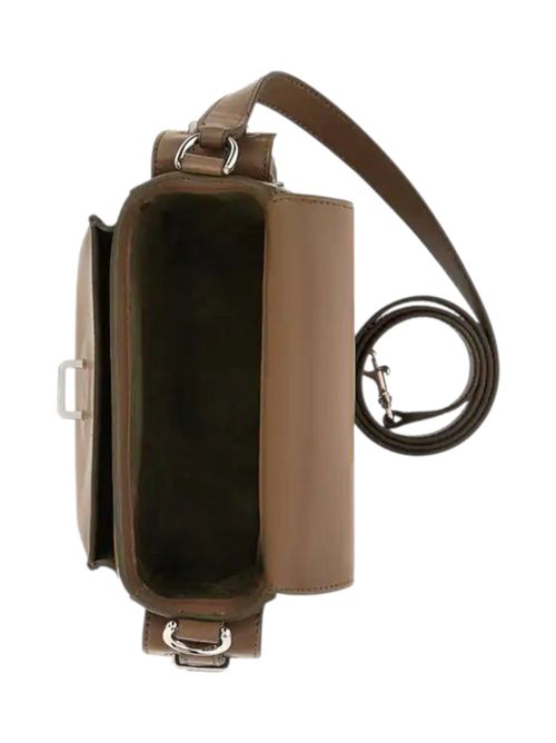 borsa donna flap bag piccola tortora Hogan | KBW01RI0200TZPC414