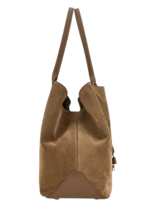 Borsa Shopping donna Script Media beige Hogan | KBW01TA1300UGMC414