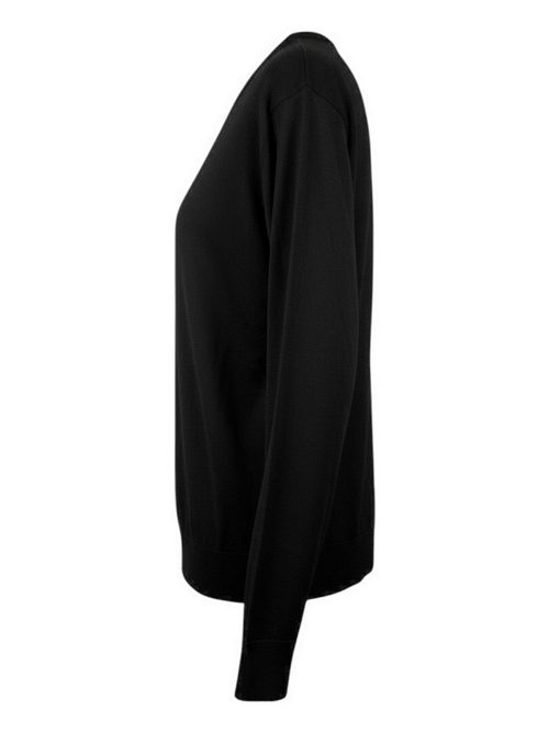maglia donna asimmetrica nero Kangra | 2907/6313