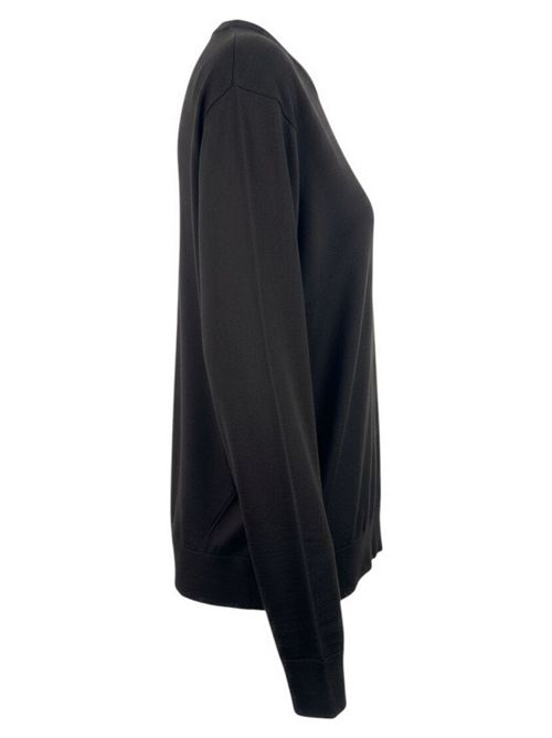 maglia donna asimmetrica marrone Kangra | 2907/6387