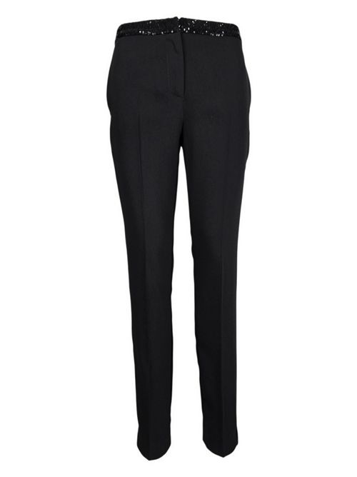 pantalone donna smoking nero Kiltie | COSTES-T4967690