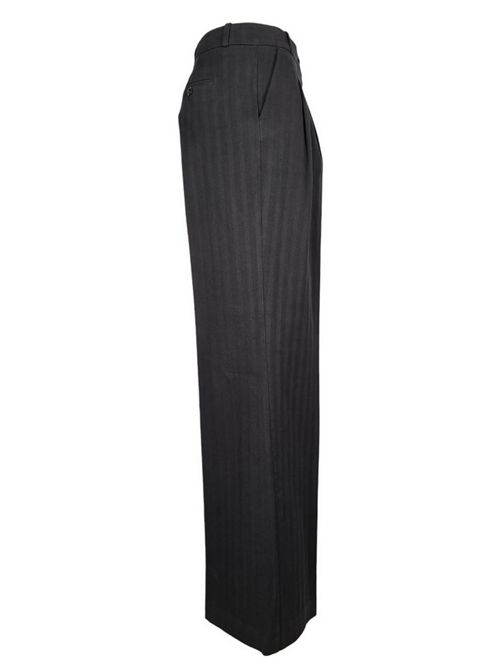 pantalone donna largo con pinces girigio Kiltie | FLOYD-T5000680