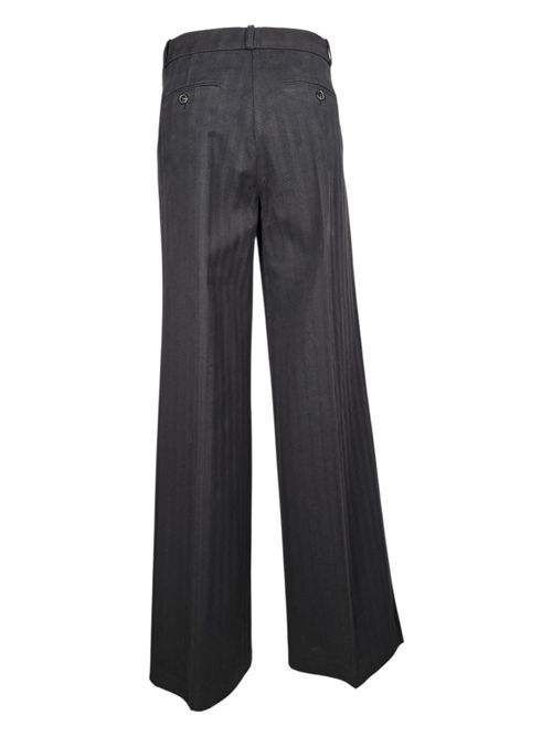 pantalone donna largo con pinces girigio Kiltie | FLOYD-T5000680